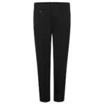 Black Pull Up Trousers