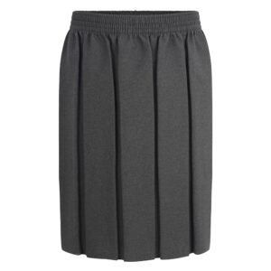 Boxpleat Skirt – Grey