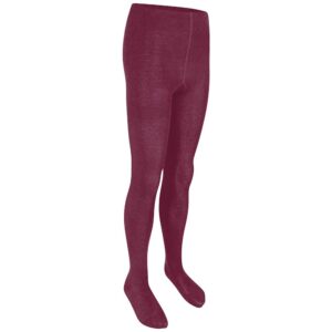 Cotton Tights – Maroon