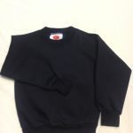 Navy Round Neck PE Sweatshirt