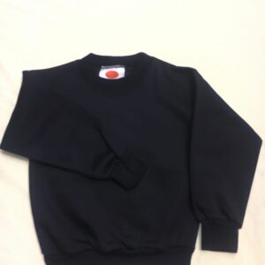 Plain Dark Navy Blue PE Sweatshirt