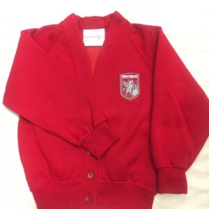 Priestmead Red Cardigan