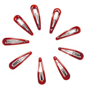Pack Of Red Hairclips